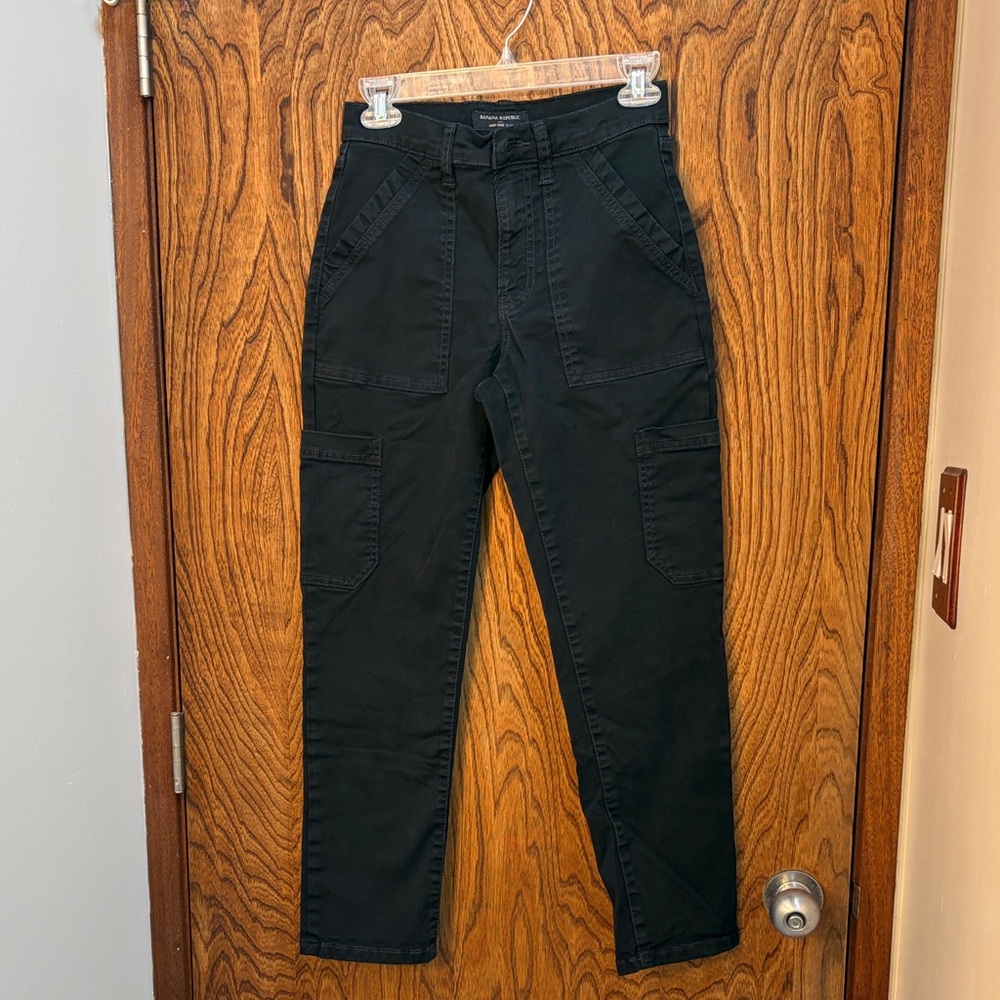 Banana Republic Black Straight Leg Pants